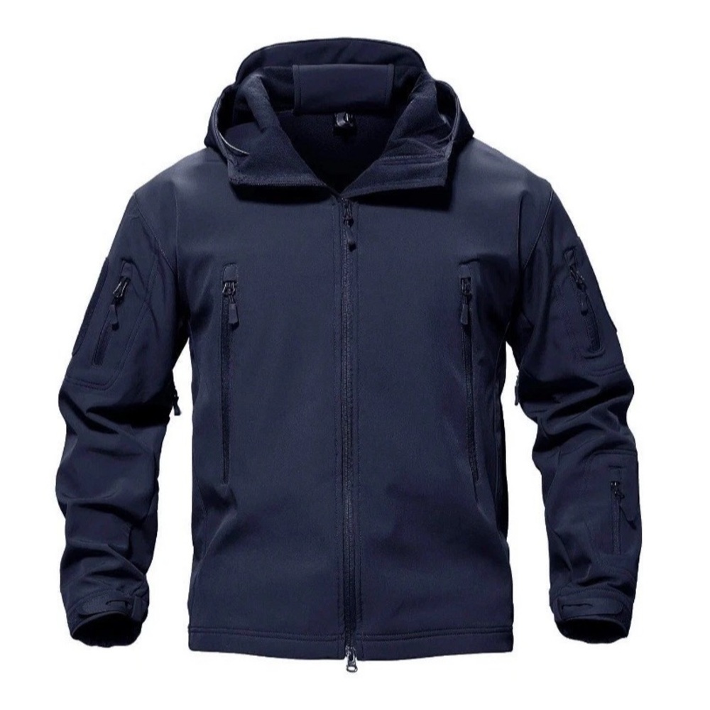 TACVASEN Men's waterproof hiking Skiing Jacket with Hood XL New coat